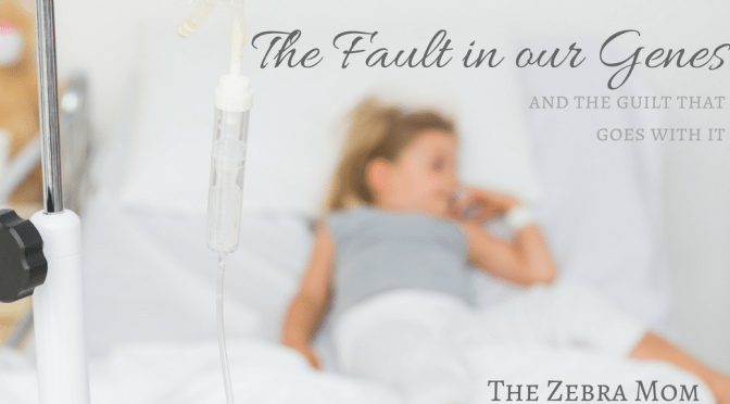 The fault in our genes and the guilt that goes with it
